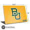 Baylor University BU Yellow Universal Laptop 13in (10.6 x 7.6in) Skin